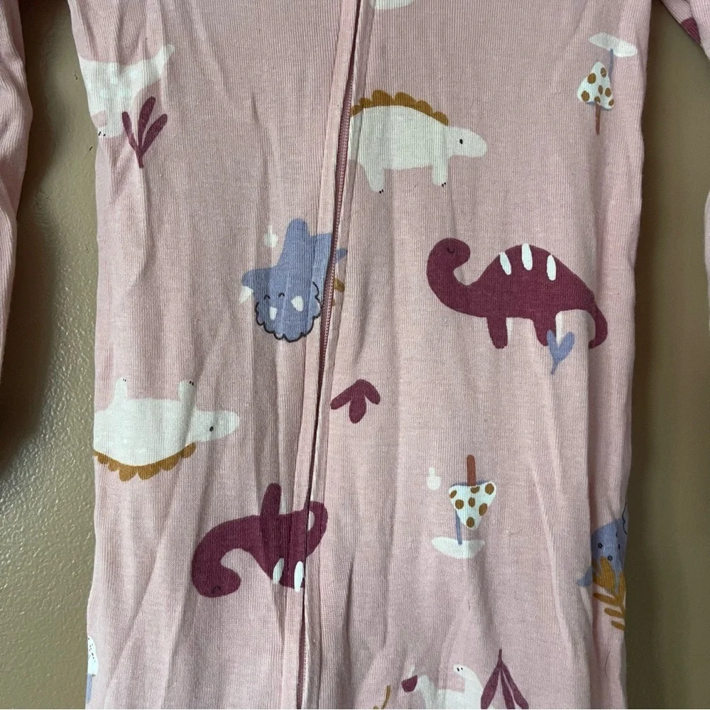 Carter’s 2T Pink Dinosaur One-Piece Pajamas